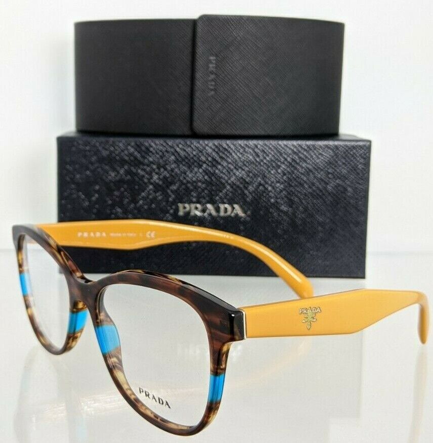 Brand New Authentic Prada Eyeglasses VPR 12T 258 - 1O1 53mm Frame Eyeglasses