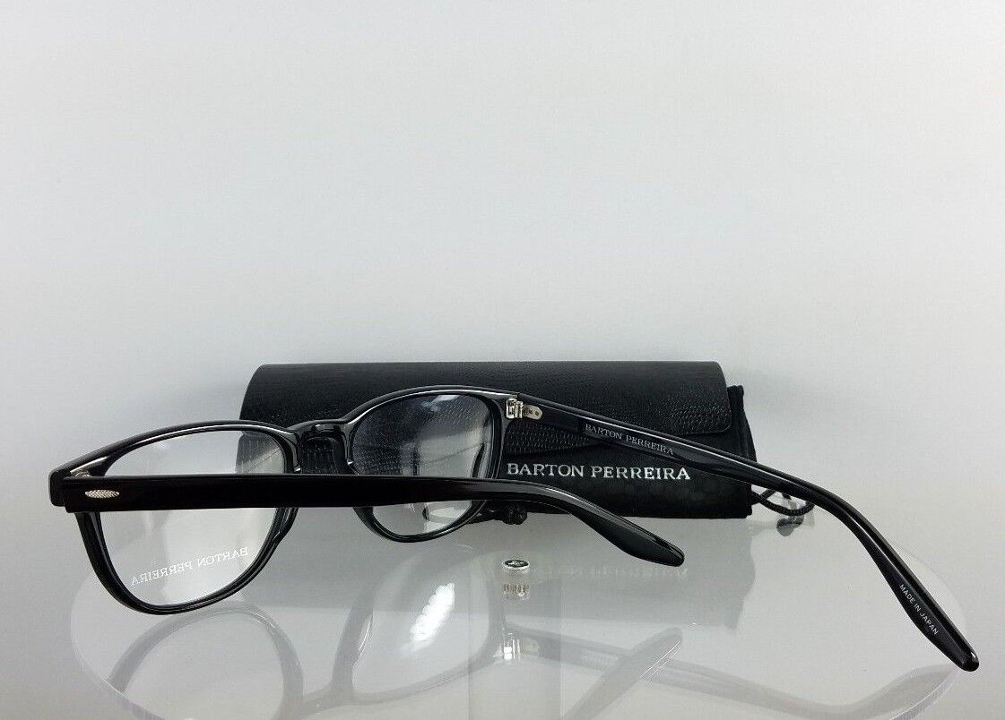 Brand New Authentic Barton Perreira Eyeglasses Sheldon Black Frame