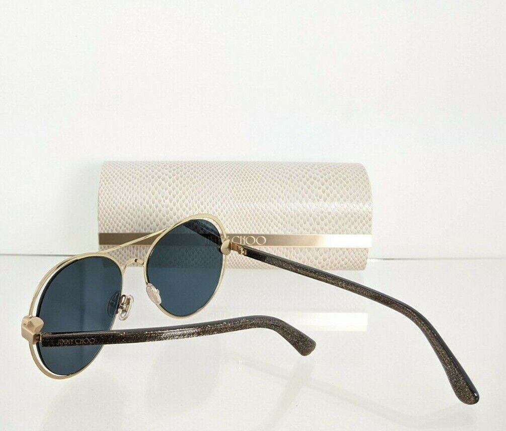 Brand New Authentic Jimmy Choo Sunglasses Sarah/S W8QJO Gold 56mm Frame Sarah