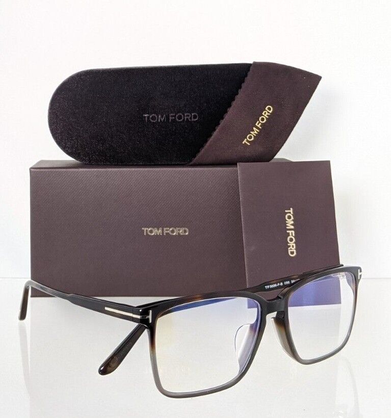 Brand New Authentic Tom Ford TF 5696 Eyeglasses 056 FT 5696-F-B 56mm Frame