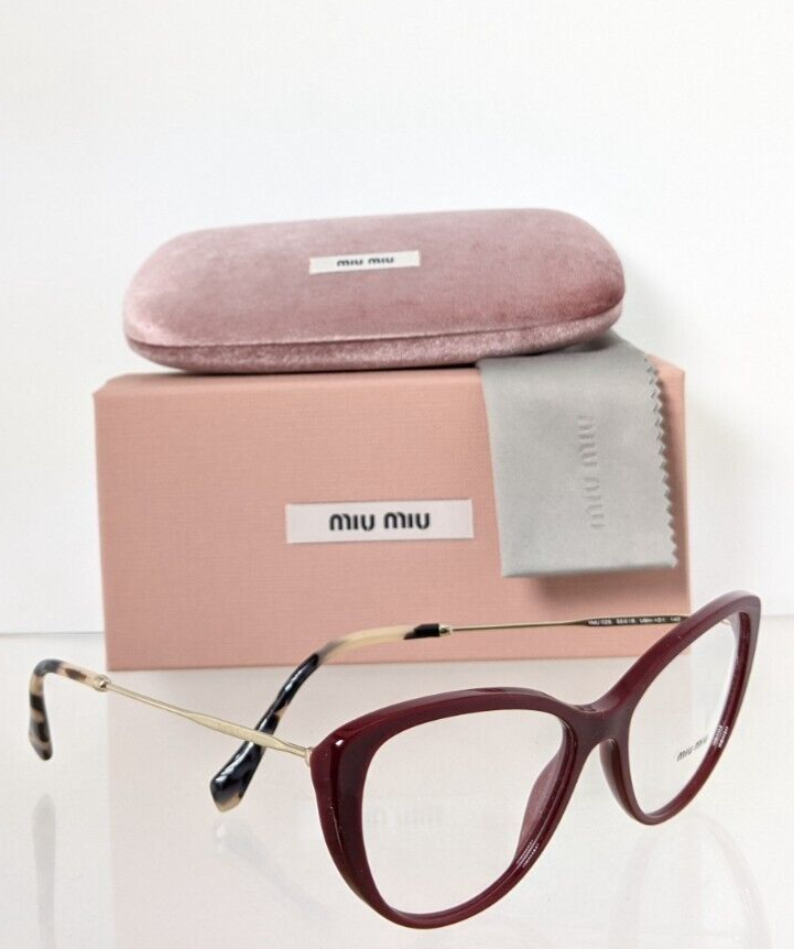 Brand New Authentic Miu Miu Eyeglasses VMU 02S USH - 1O1 Burgundy 02S Frame