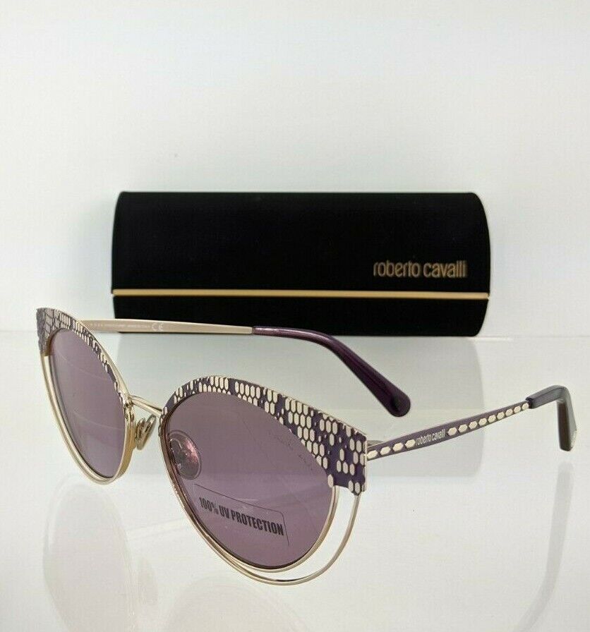 Brand New Authentic Roberto Cavalli Sunglasses RC 1125 32Y 57mm Gold RC1125