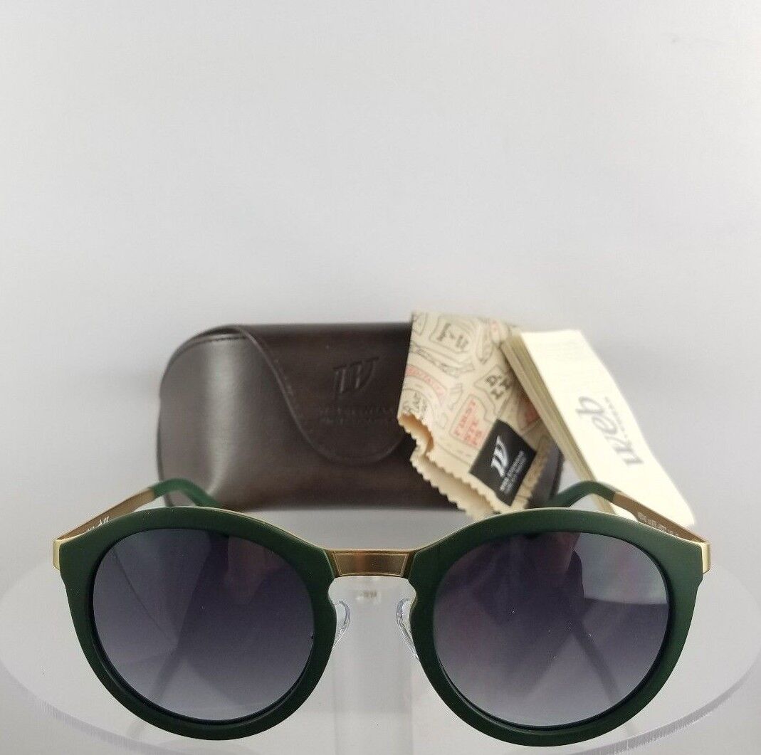 Brand New Authentic Web Sunglasses WE 0142 Col. 97B Green Gold 49mm 142 Frame