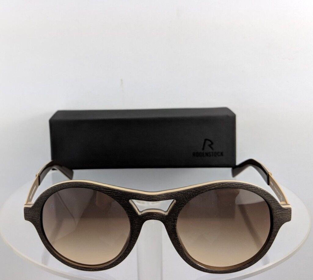 Brand New Authentic Rodenstock Sunglasses Rr 319 D Dark Brown Frame 49Mm