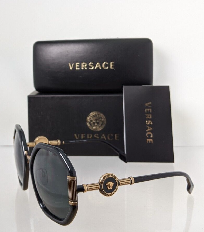 Versace Sunglasses Mod. 4413 GB187 VE4413 60mm Black with broken arm