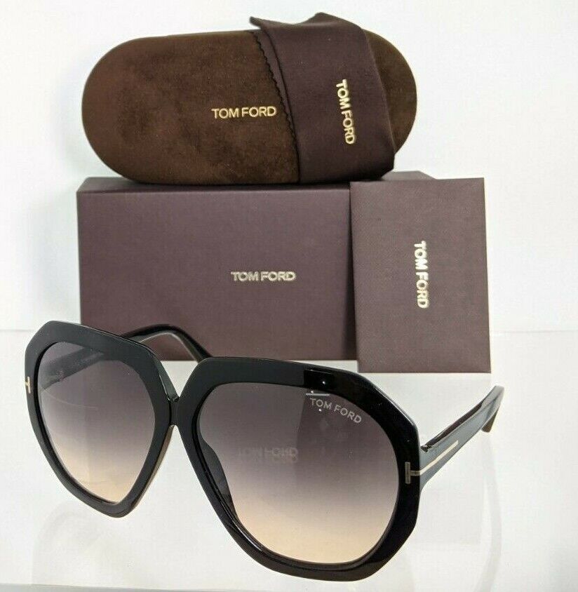 Brand New Authentic Tom Ford Sunglasses FT TF 791 01B Pippa Frame TF 791