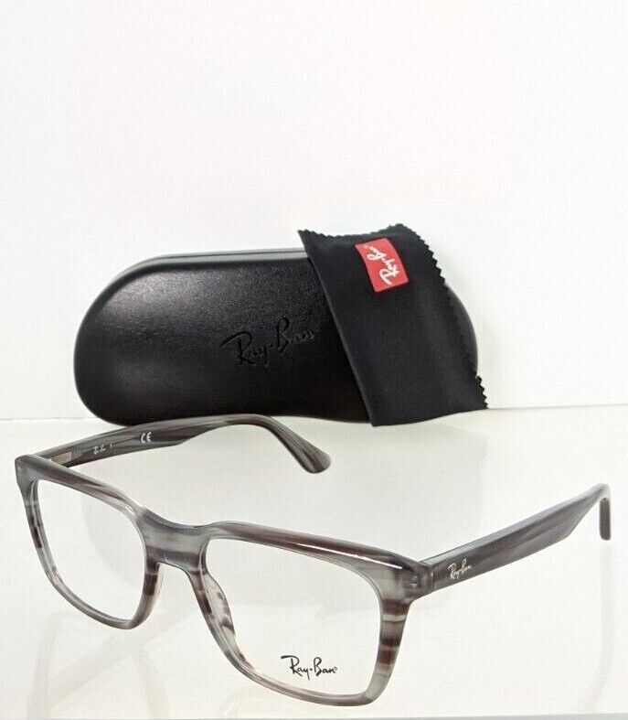 Brand New Authentic Ray Ban Eyeglasses RB 5391 8055 51mm RB 5391 Grey Charcoal