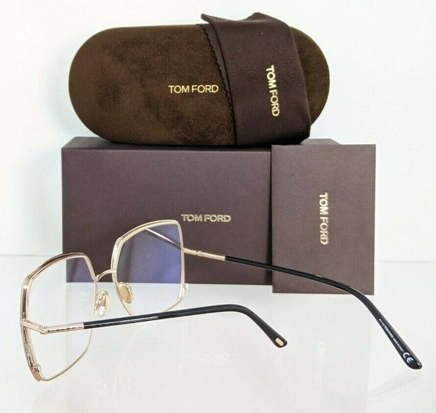 Brand New Authentic Tom Ford TF 5668 Eyeglasses 001 Frame FT 5668-B 57mm Frame