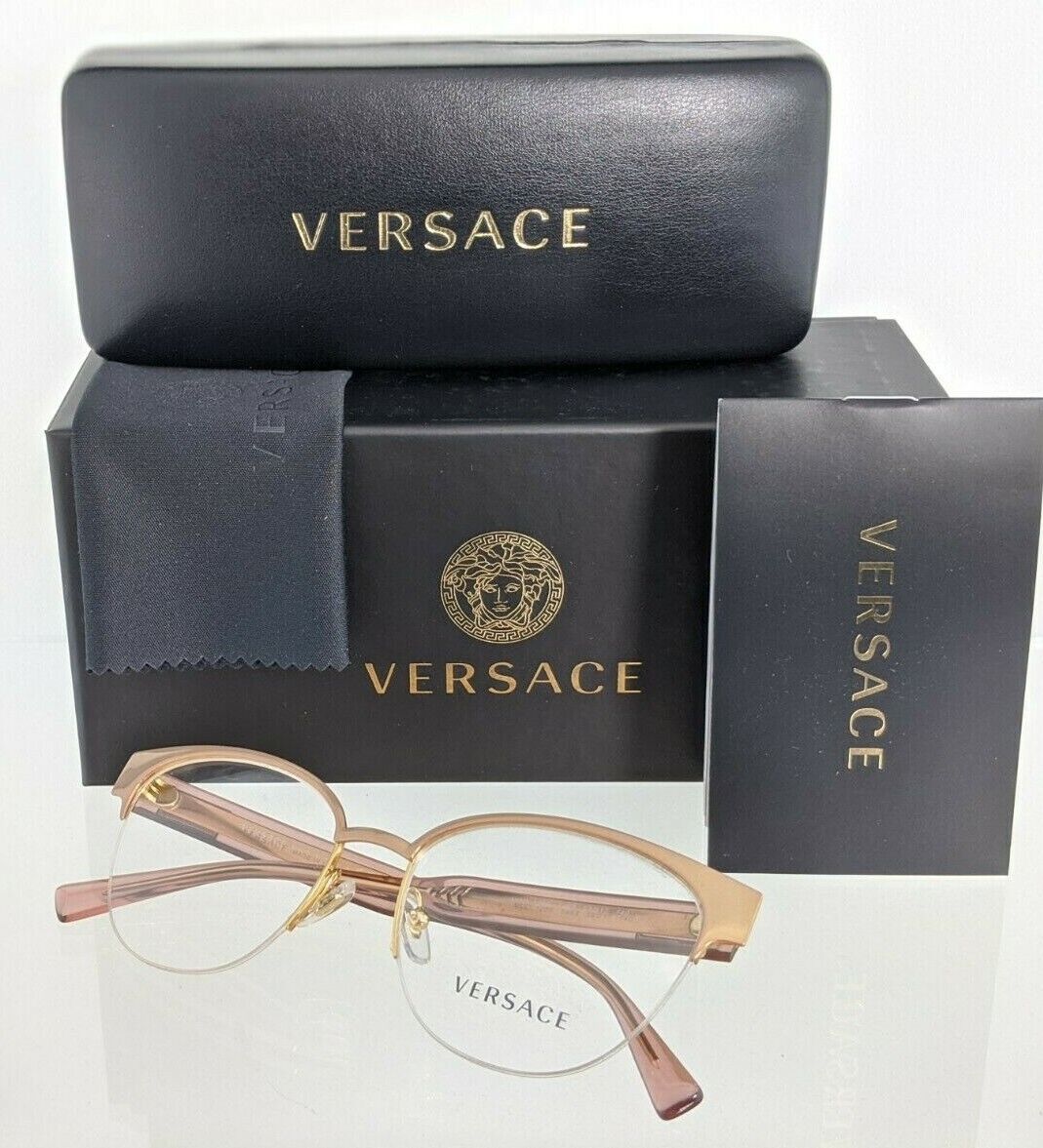 Brand New Authentic Versace Eyeglasses MOD. 1265 1463 53mm Frame VE1265 Frame