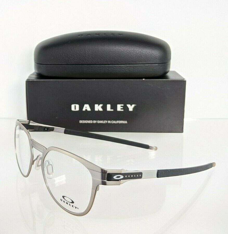Brand New Authentic Oakley Eyeglasses OX3229 0350 Satin Chrome Titanium 3229