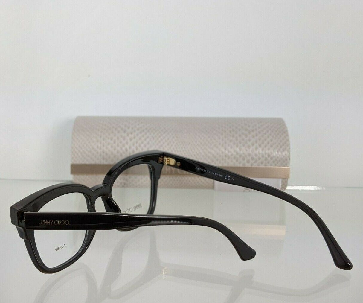 Brand New Authentic Jimmy Choo Eyeglasses JC 176 19K Dark Brown Frame 176