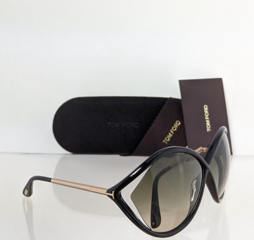 Brand New Authentic Tom Ford Sunglasses 0528 Jake FT TF528 01B 70mm Frame