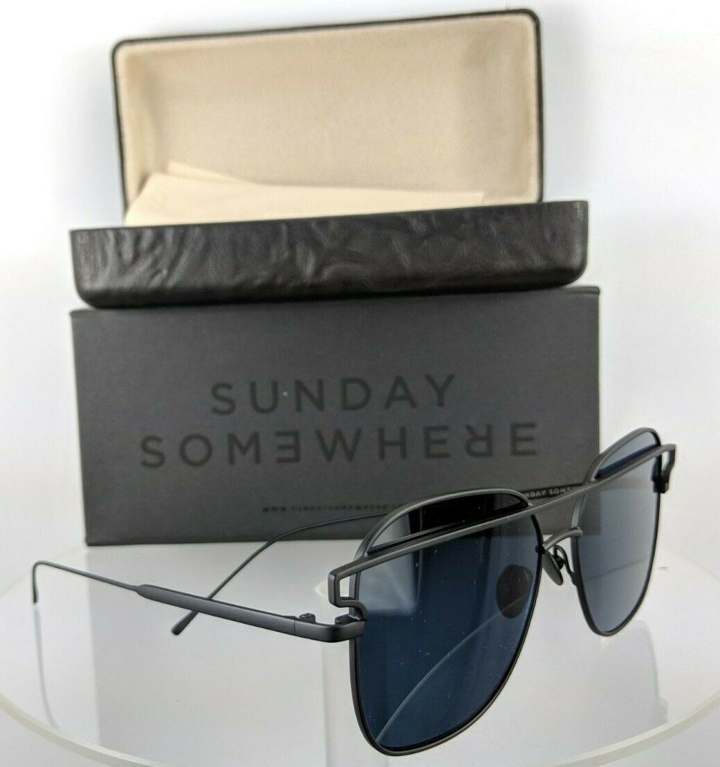Brand New Authentic Sunday Somewhere Sunglasses Jesse 152 Blk 57Mm Frame
