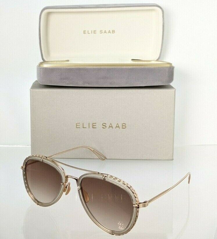 Brand Authentic ELIE SAAB Sunglasses ES 002/S 01QVU 002 53mm made in Italy Frame