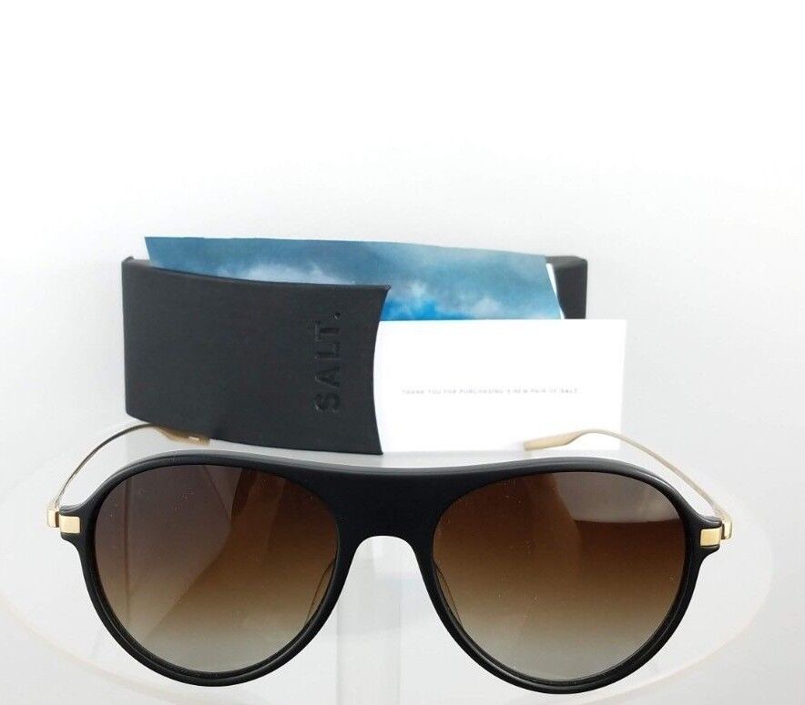 Brand New Authentic Salt Sunglasses St Hubbins Mbk 55Mm Black Polarized Frame