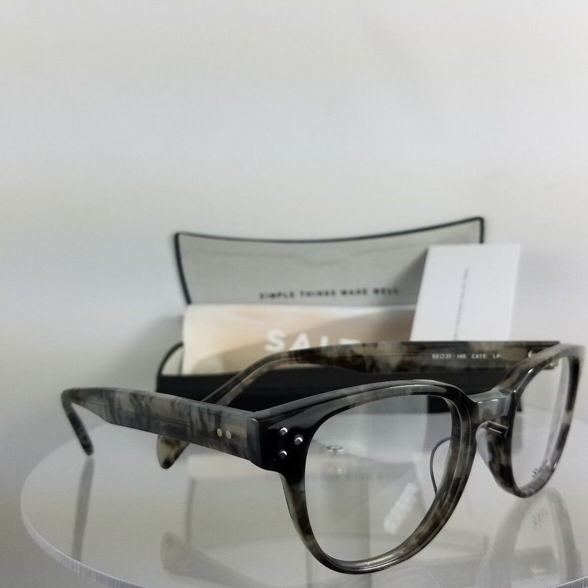 SALT CATE LP Grey Charcoal Eyeglasses