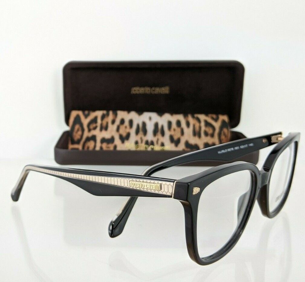 Brand New Authentic Roberto Cavalli Eyeglasses MURLO RC 5078 001 52mm Frame