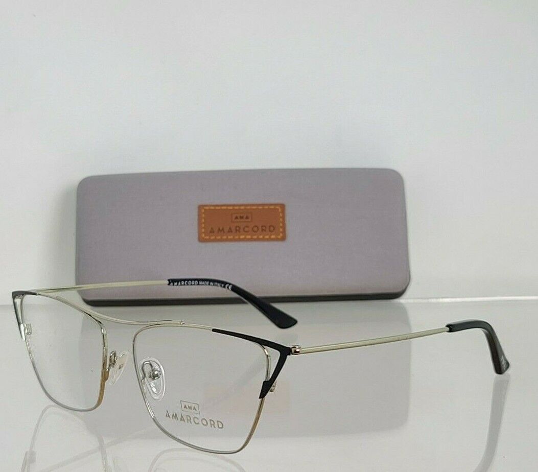 Brand New Authentic AMARCORD Eyeglasses AM028 Color 1 54mm Frame