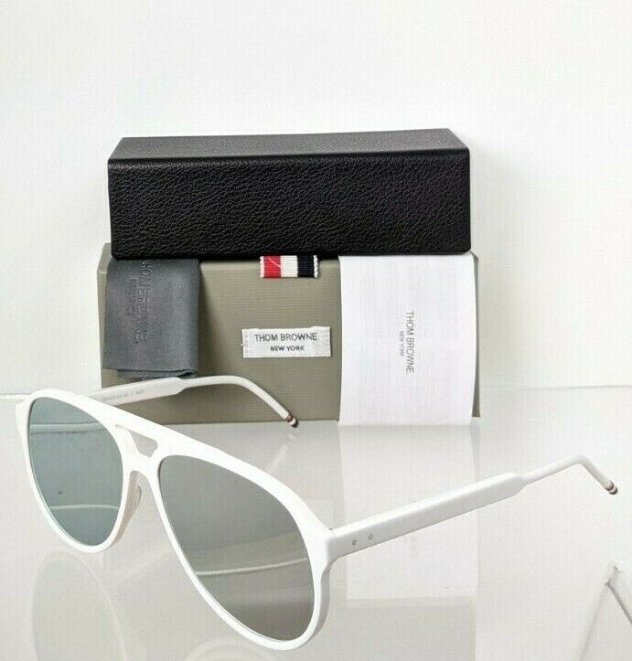 Brand New Authentic Thom Browne Sunglasses TB 408-63-03 WHT TBS408 Frame