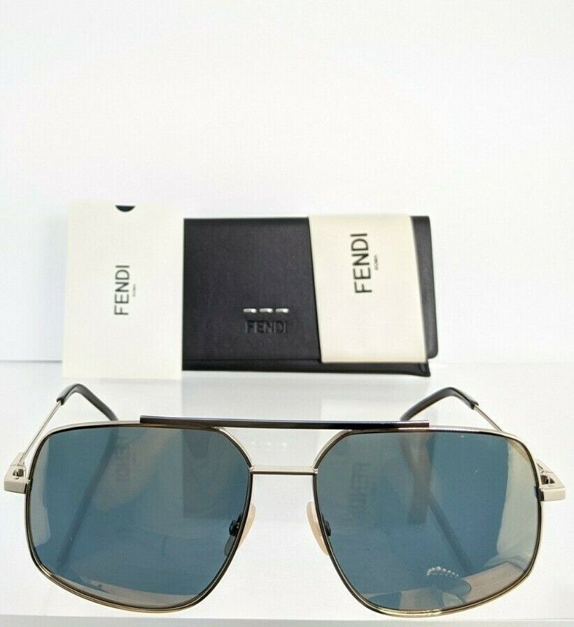 Brand New Authentic Fendi Ff M0007/S Sunglasses 3Yg Jo Gold Frame 0007