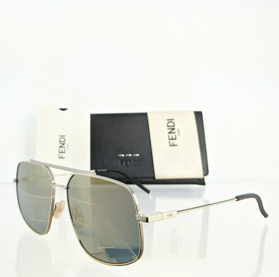 Brand New Authentic Fendi Ff M0007/S Sunglasses 3Yg Jo Gold Frame 0007