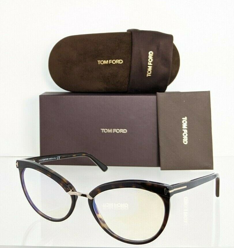Brand New Authentic Tom Ford Eyeglasses TF 5551 052 Frame FT 5551-B 54mm Frame