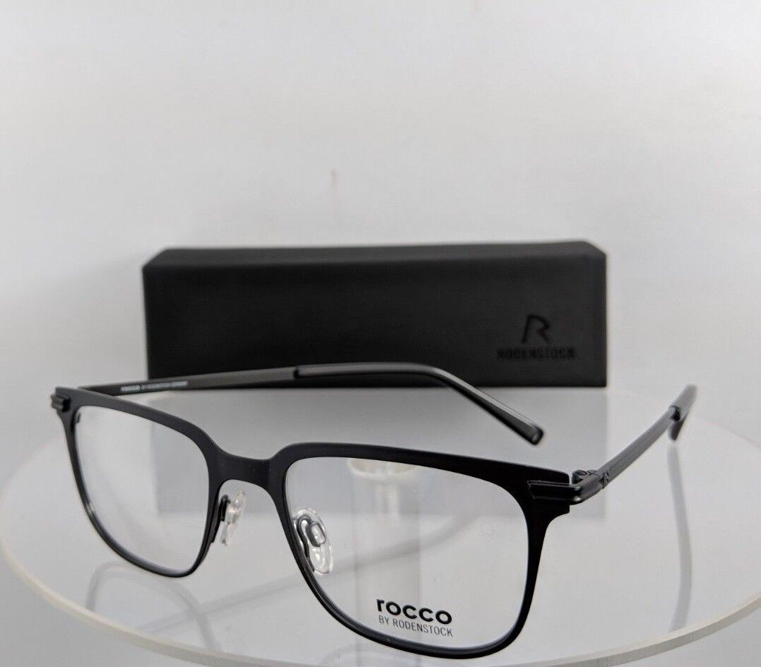 Brand New Authentic Rodenstock Eyeglasses Rr 206 A Black Frame
