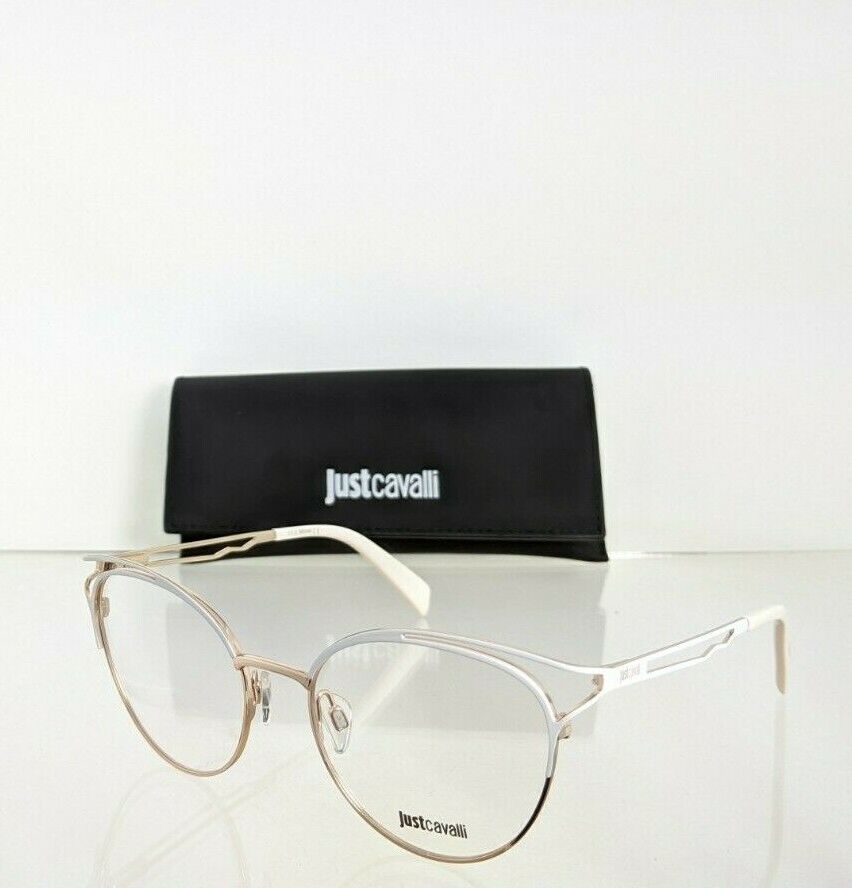 Brand New Authentic Just Cavalli Eyeglasses JC 0860 024 Gold Frame JC0860