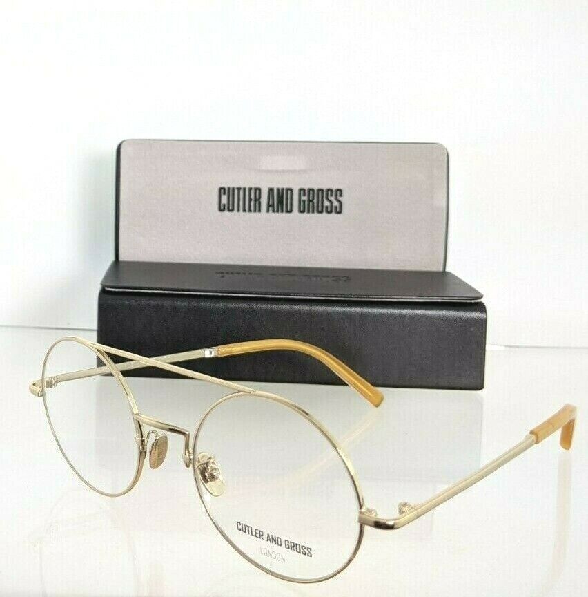 Brand New Authentic CUTLER AND GROSS OF LONDON Eyeglasses M: 1276 C : 13 49mm