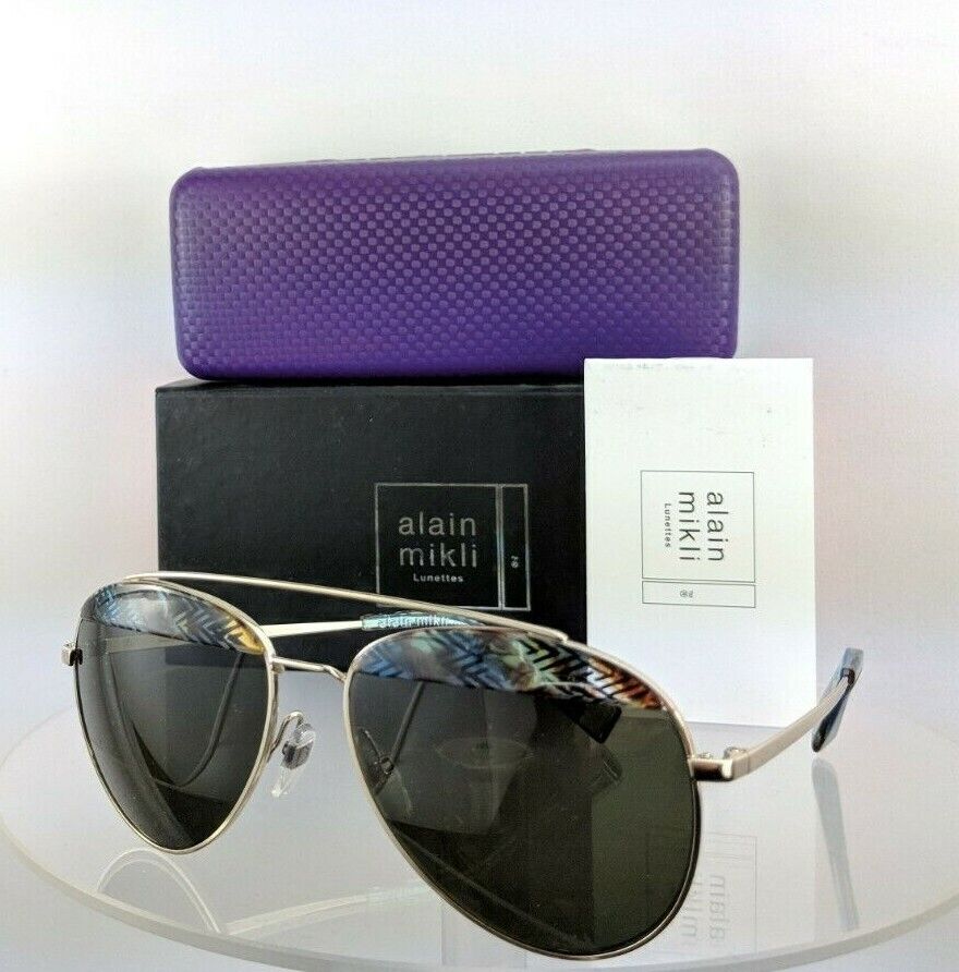 Brand New Authentic Alain Mikli Sunglasses Ao 4004 005/71 Gold Al4004