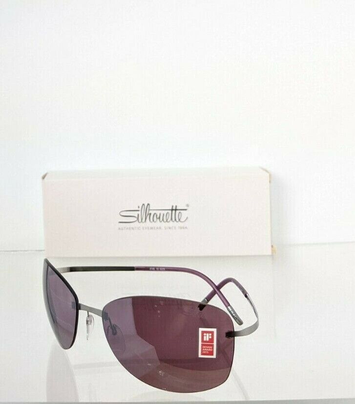 Brand New Authentic Silhouette Sunglasses 8149 10 6223 Grey Frame