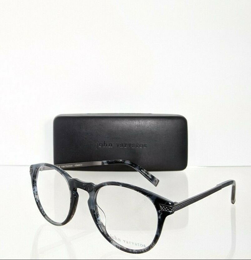Brand New Authentic John Varvatos Eyeglasses V 365 UF 47mm Smoke Frame