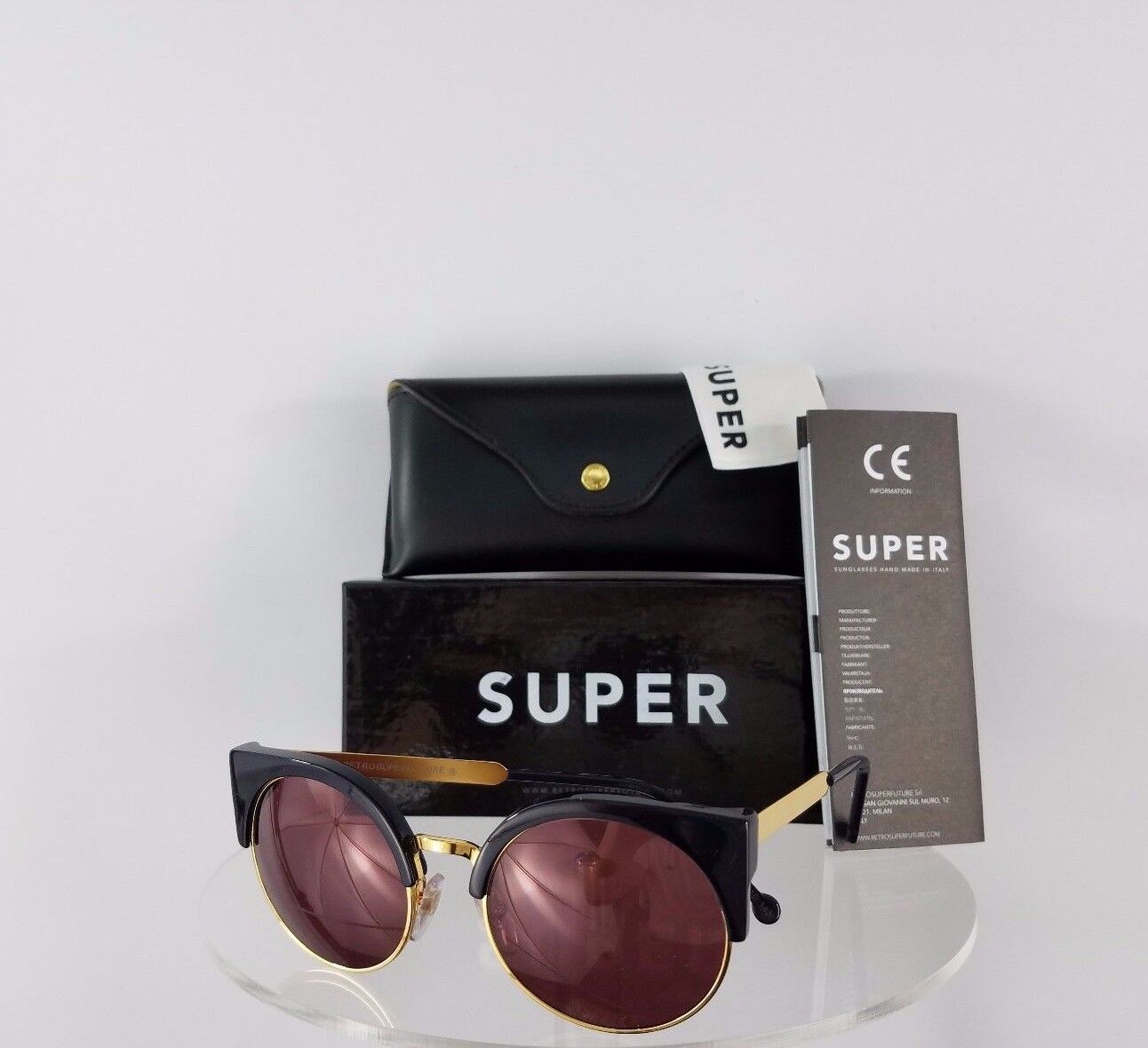 Brand New Authentic Retrosuperfuture SUPER B4D M5 Sunglasses Ilaria Ultramarine