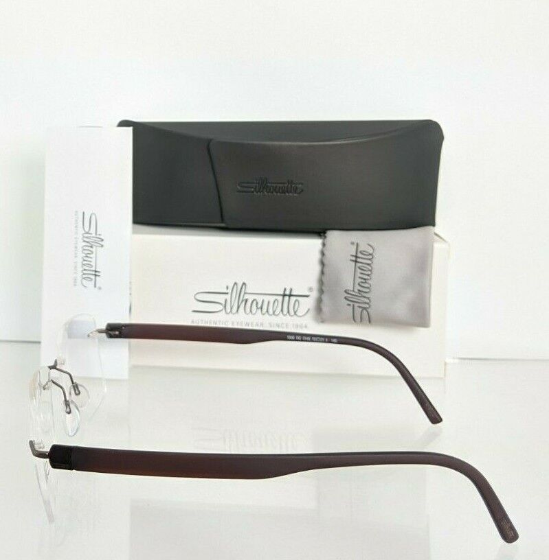 Brand New Authentic Silhouette Eyeglasses 5506 DQ 6140 Titanium Frame 53mm