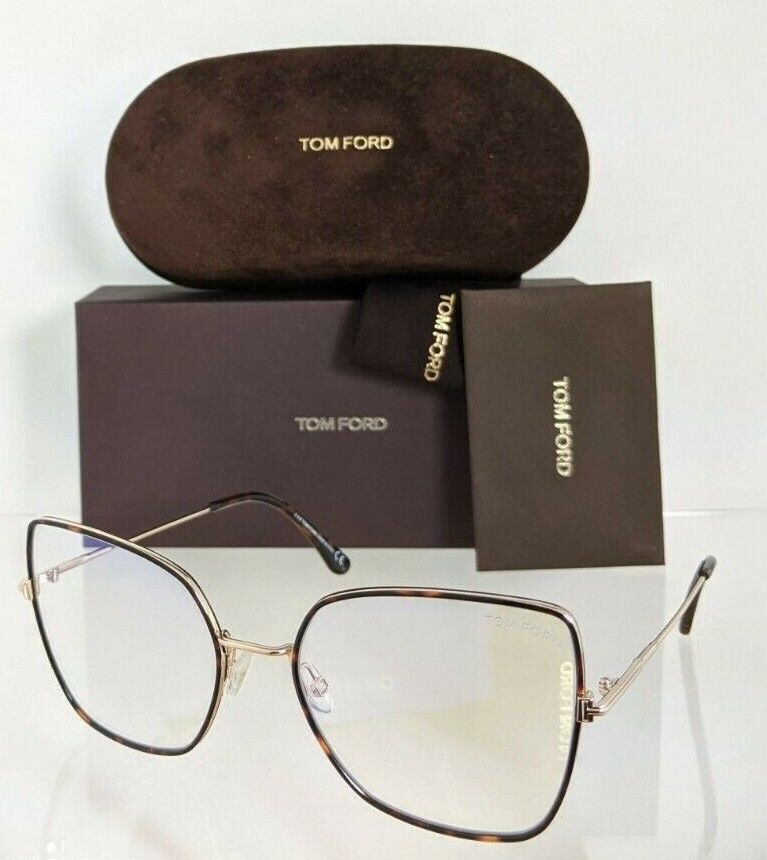 Brand New Authentic Tom Ford TF 5360 Eyeglasses 052 Frame FT 5360-B 56mm Frame
