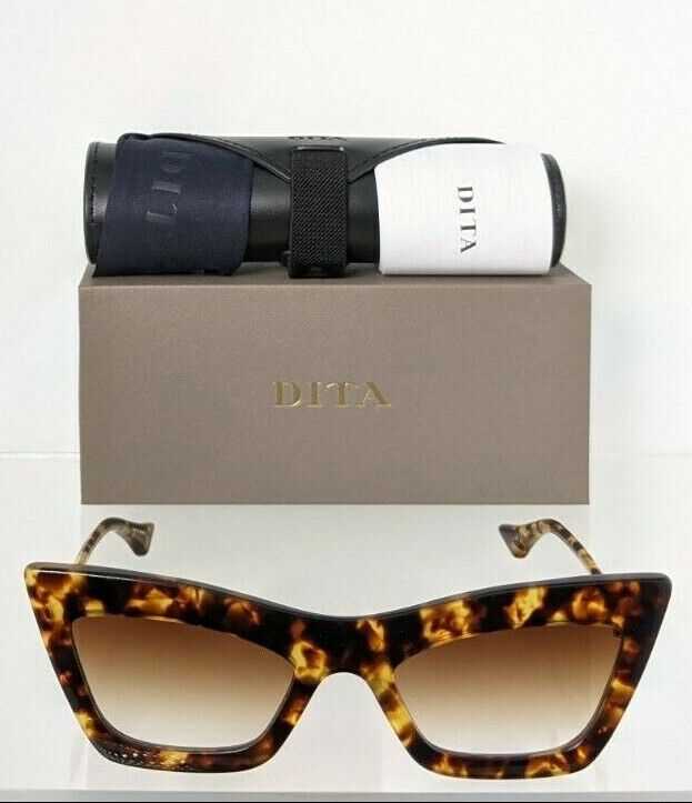 Brand New Authentic Dita Sunglasses ERASUR DTS507-53-02 TKT GLD Frame