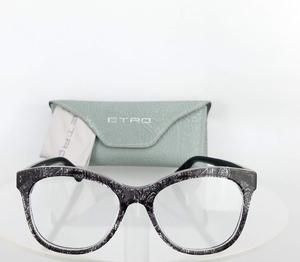Brand New Authentic ETRO Eyeglasses ET2605 021 Black Frame 52mm