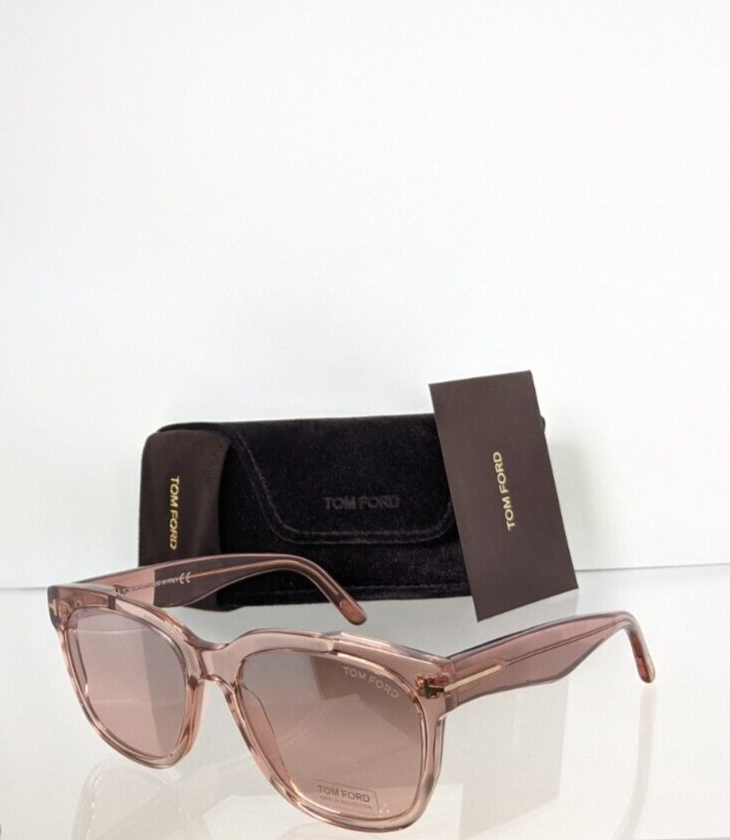 Brand New Authentic Tom Ford Sunglasses FT TF 0714 TF0714 72Z Pink Rhett Frame