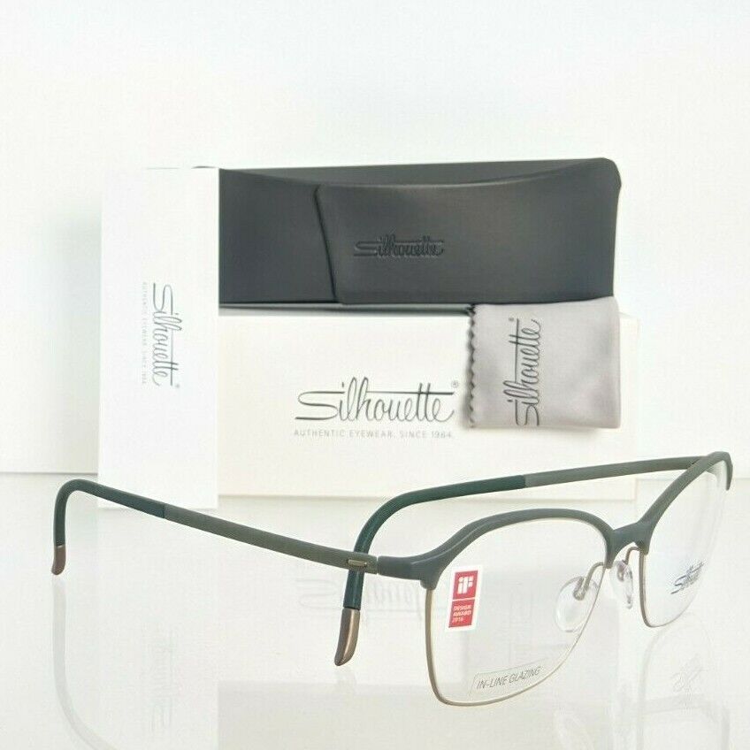 Brand New Authentic Silhouette Eyeglasses SPX 1581 75 5540 Titanium Frame 53mm