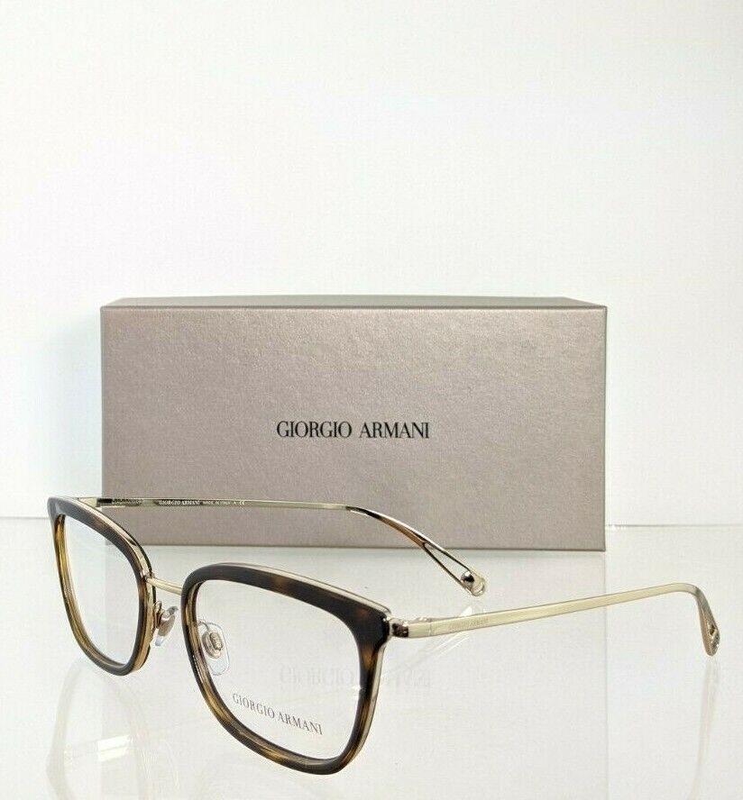 Brand New Authentic Giorgio Armani AR 5078 3215 Eyeglasses Brown Gold 52mm Frame