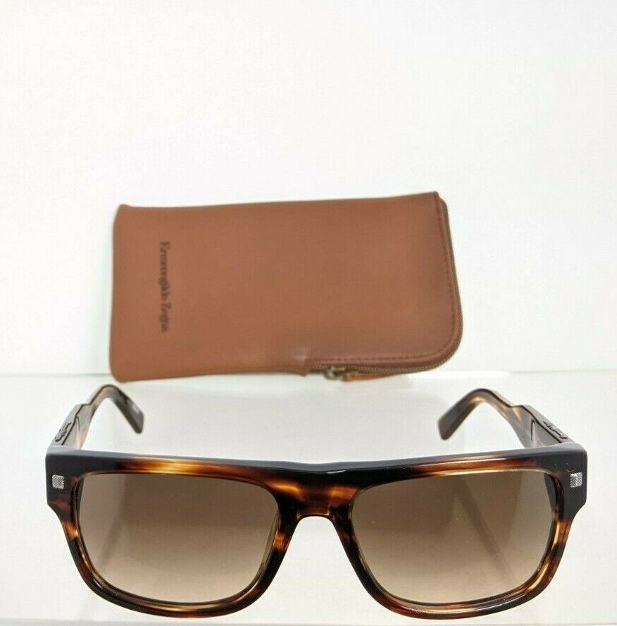 Brand New Authentic Ermenegildo Zegna EZ 0088 47F Sunglasses 56mm Frame