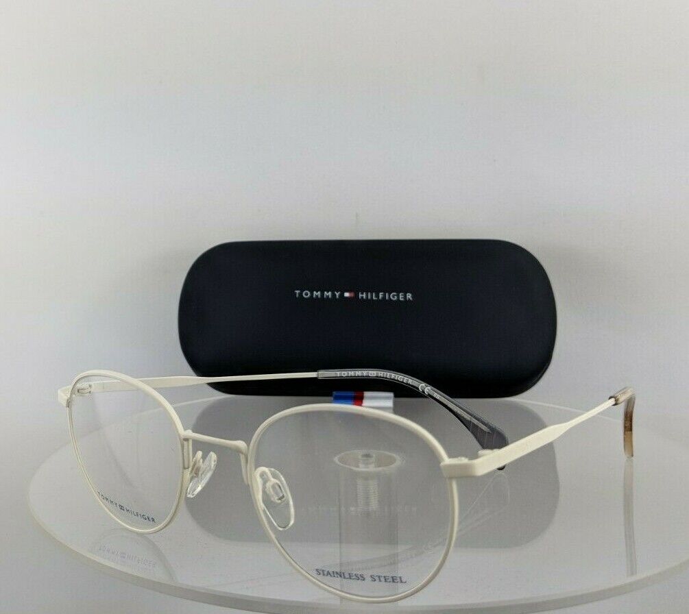 Brand New Authentic Tommy Hilfiger Eyeglasses Th 1309 U1Y 49Mm Whiteframe