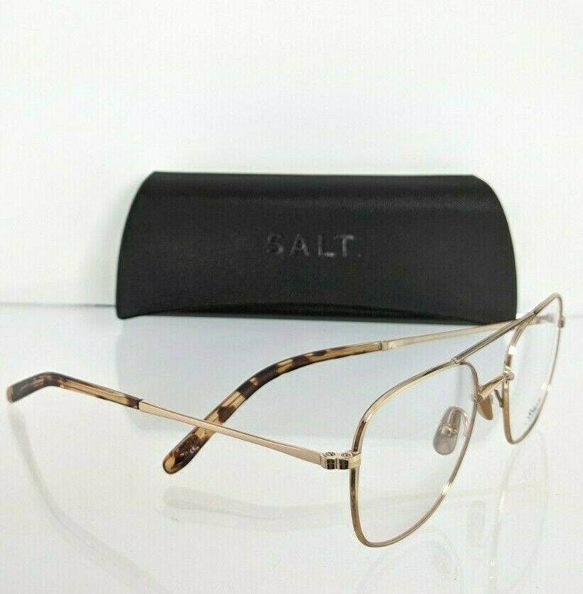 Brand New Authentic SALT Eyeglasses STEFAN TS 53mm Gold Frame 53mm