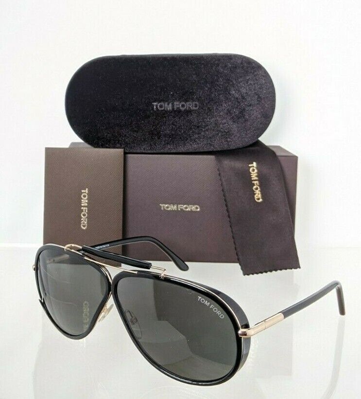 Brand New Authentic Tom Ford Sunglasses FT TF 0509 01A Cedric TF509 65mm Frame