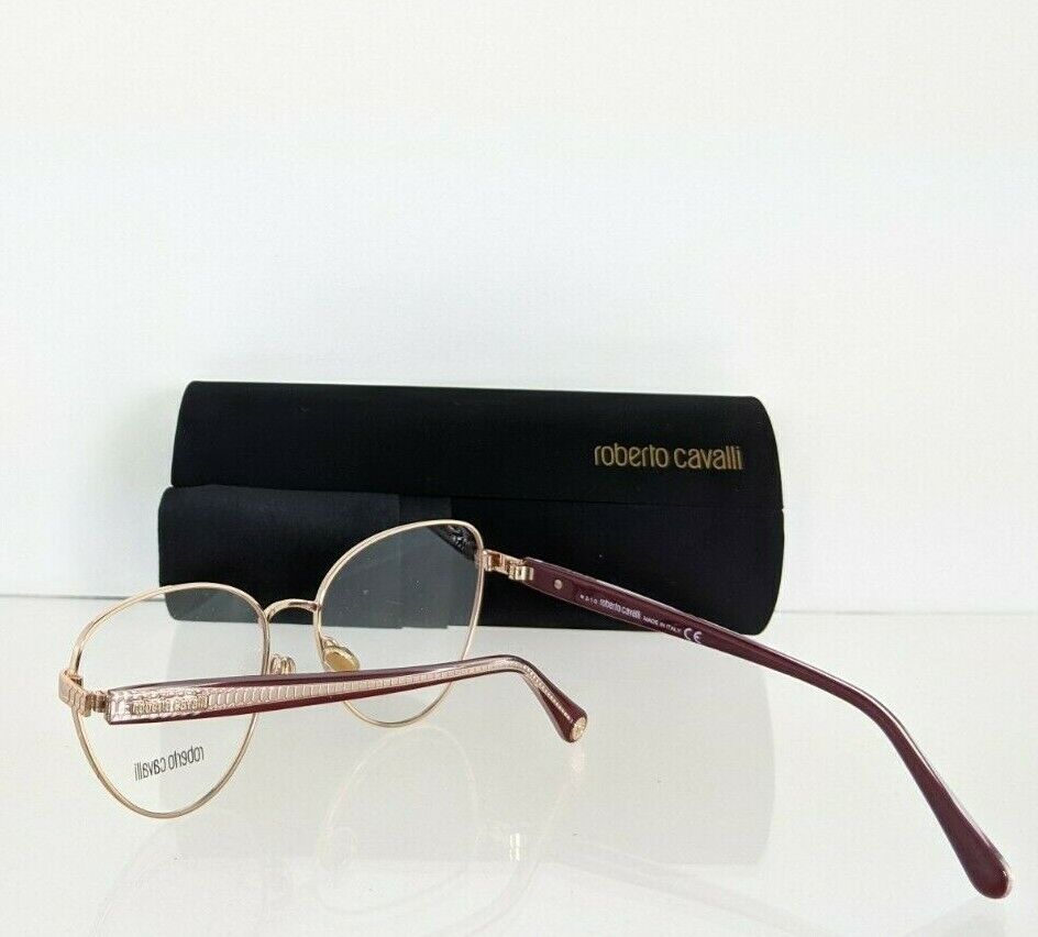 Brand New Authentic Roberto Cavalli Eyeglasses 5117 071 55mm Rose & Gold Frame