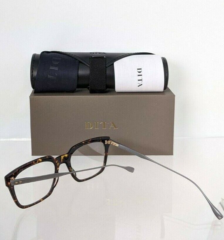 Brand New Authentic Dita Eyeglasses ARGAND DTX123-54-02 Tortoise Grey 54mm Frame