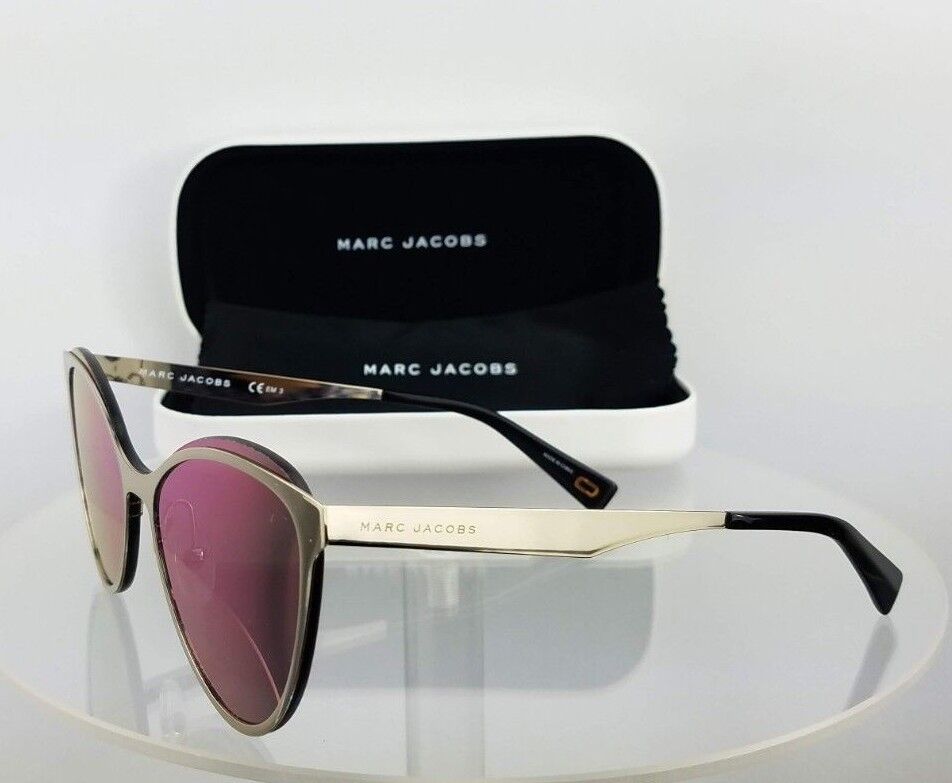 Brand New Authentic Marc Jacobs 198/S J5Gvq Silver Frame Violet Lenses 99Mm 198