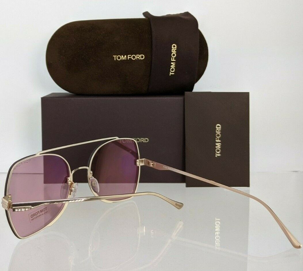 Brand New Authentic Tom Ford Sunglasses FT TF656 28Z Scout Frame TF 0656