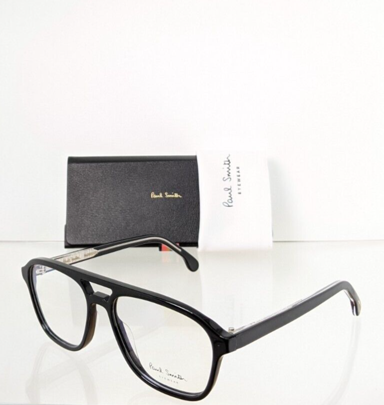 Brand New Authentic Paul Smith Eyeglasses PSOP012 V2 C: 01 56mm ALDER Frame