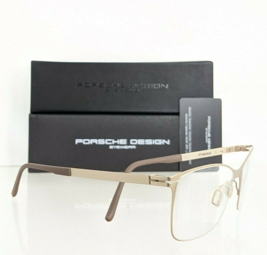 Brand New Authentic Porsche Design Eyeglasses P' 8262 C 54mm Titanium Frame